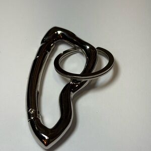 Silver Carabiner Keychain